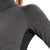 Icebreaker 260 ZoneKnit Long-Sleeve Half Zip Top - Women's Jet Heather/Black/Metro Heather/CB