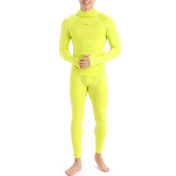 Icebreaker MerinoFine™ Long-Sleeve Roll Neck Top - Men's Shine