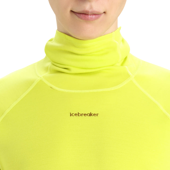 Icebreaker MerinoFine™ Long-Sleeve Roll Neck Top - Men's Shine