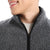 Icebreaker RealFleece™ High Pile Long-Sleeve Half Zip Top - Men's Gritstone Heather/Black