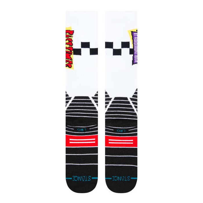 Stance Gnarly Snow Socks White
