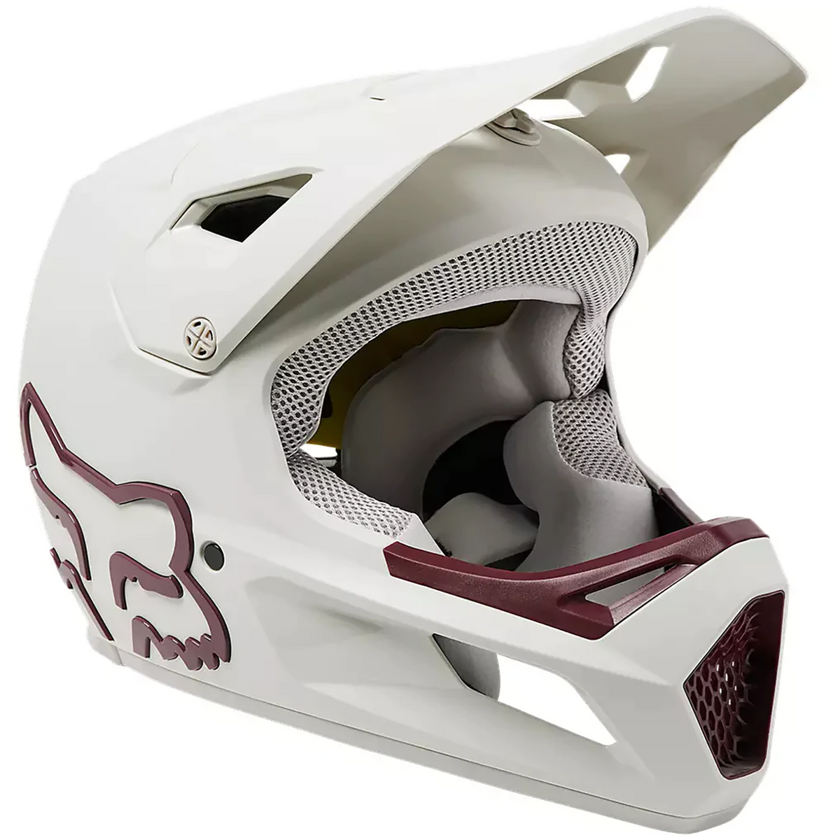 Fox Racing Rampage Bike Helmet Vintage White
