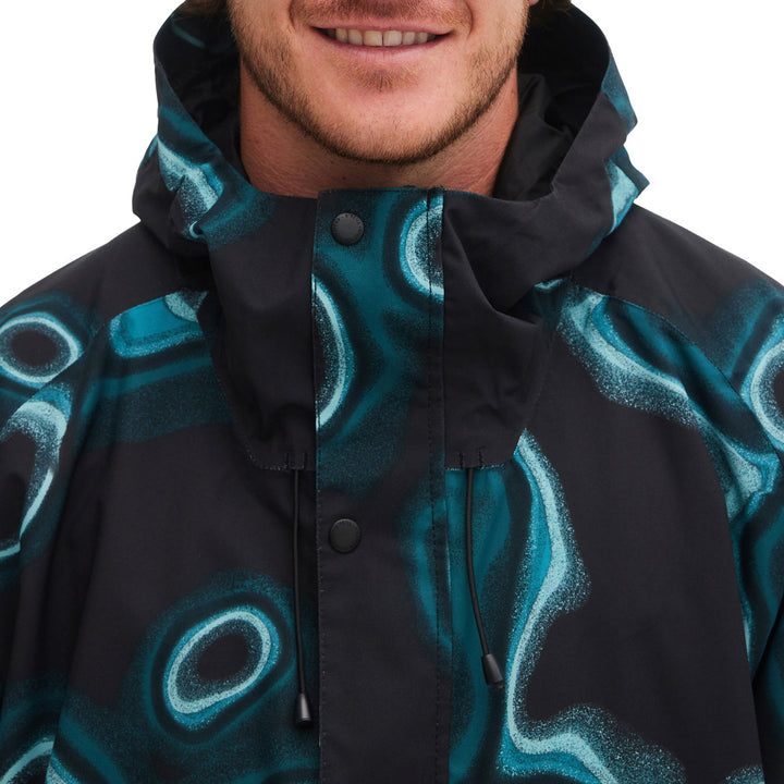 O'Neill O'riginals Anorak Jacket - Men's Blue Heat Map
