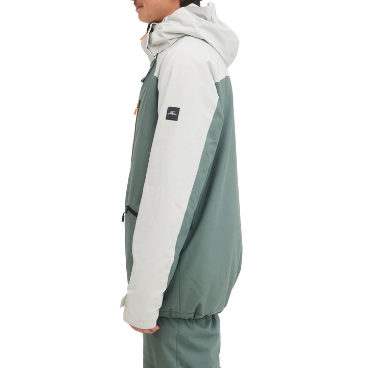 O'Neill Diabase Jacket - Men's Balsam Green Colour Block