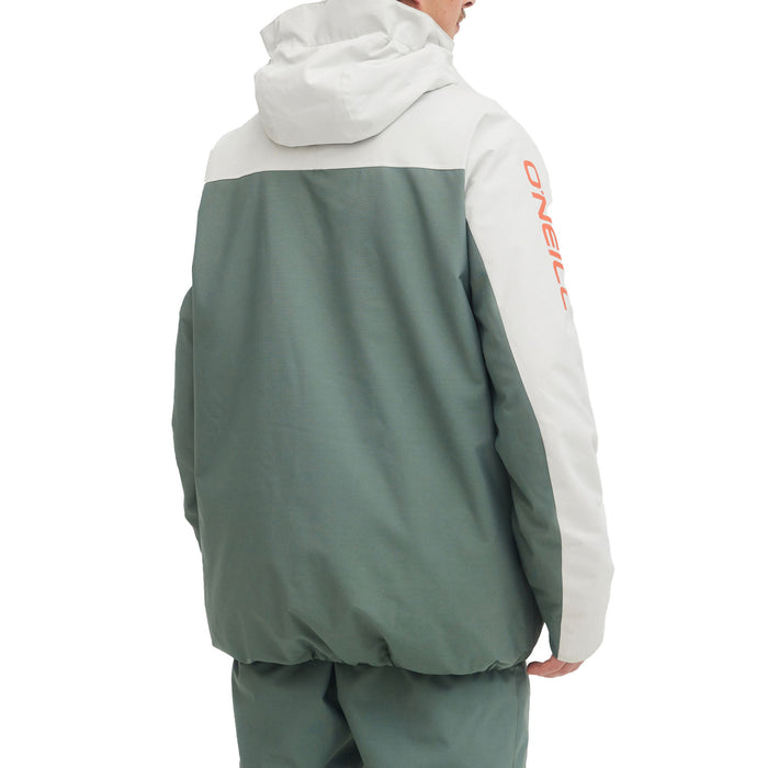 O'Neill Diabase Jacket - Men's Balsam Green Colour Block