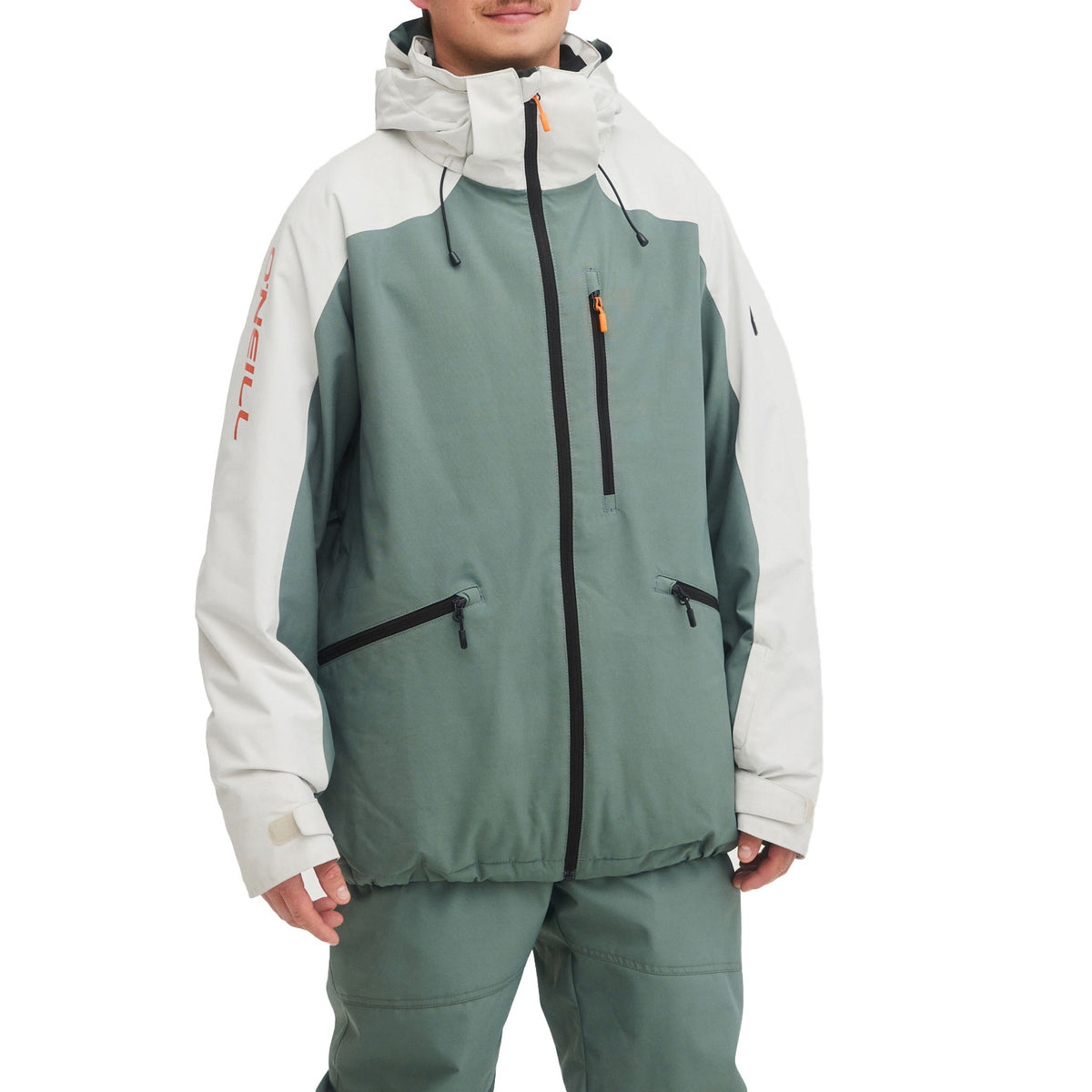O'Neill Diabase Jacket - Men's Balsam Green Colour Block