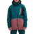 O'Neill Jigsaw Jacket - Men's Deep Teal Colour Block