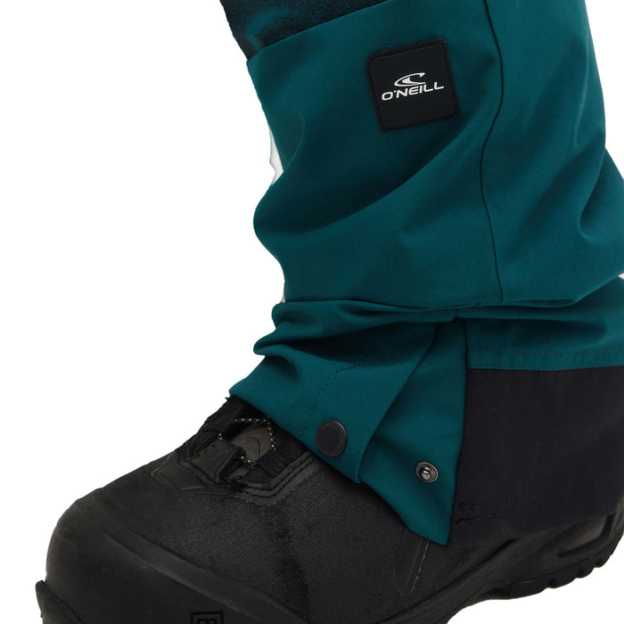 O'Neill Shred Bib Pants - Men's Deep Teal Colour Block