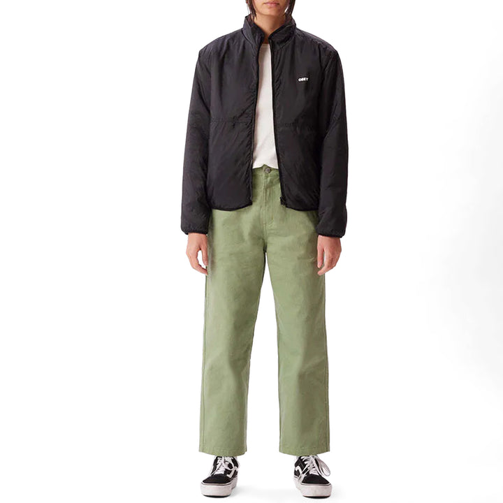 Obey Clothing Aiden Sherpa Jacket - Women's Golden Harvest Multi