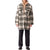 Obey Clothing Taylor Shirt Jacket - Women's Cream Plaid