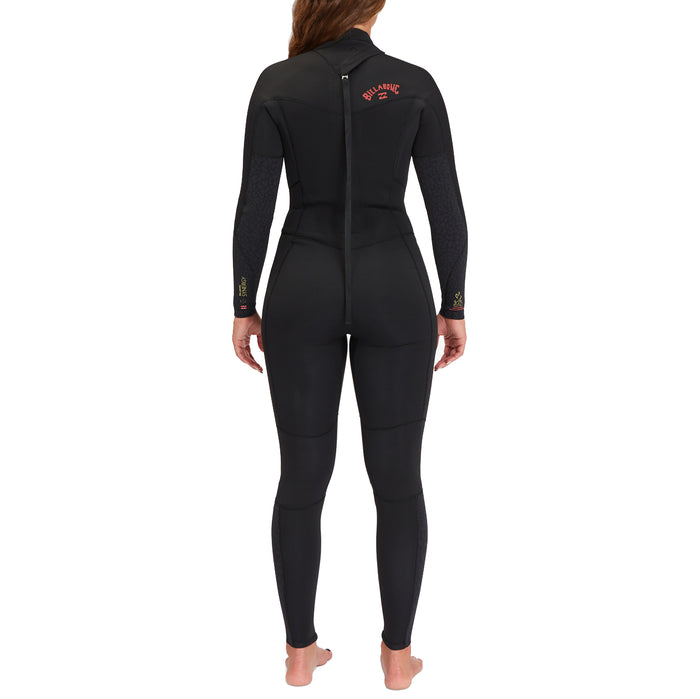 Billabong 3/2 Synergy Back Zip Wetsuit - Women's Wild Black