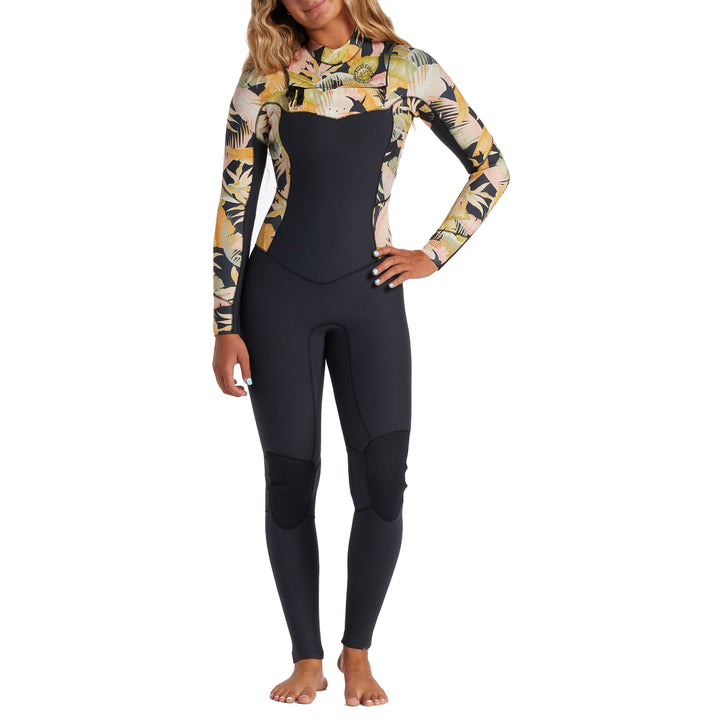 Billabong 4/3 Salty Dayz Chest Zip Wetsuit - Women's Jungle Night