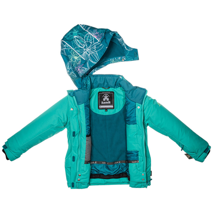 Kamik Cami Leilani Jacket - Girls' Lagoon/Harbour