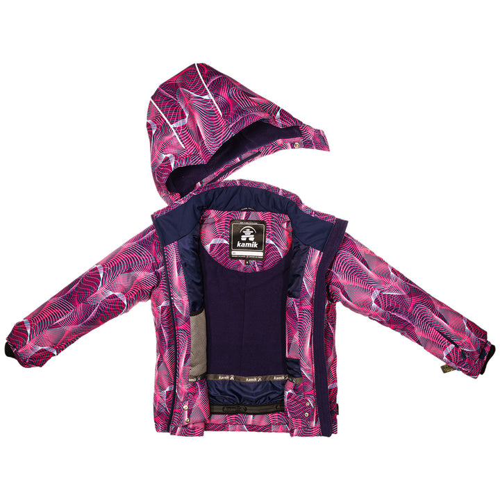 Kamik Taillie Flow Jacket - Girls' Navy