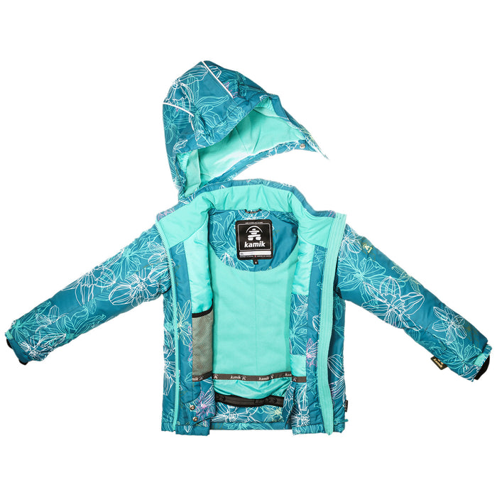 Kamik Taillie Leilani Jacket - Girls' Harbor/Lagoon
