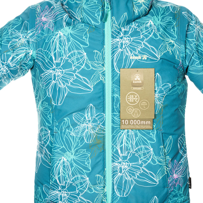 Kamik Taillie Leilani Jacket - Girls' Harbor/Lagoon