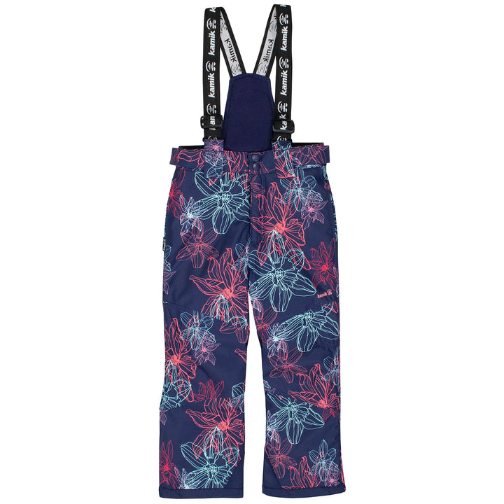 Kamik Bella Leilani Bib Pants - Girls' Navy