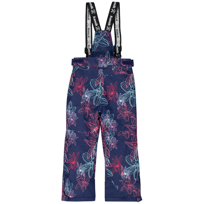 Kamik Bella Leilani Bib Pants - Girls' Navy