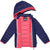 Kamik Adele Jacket - Girls' Navy/Coral