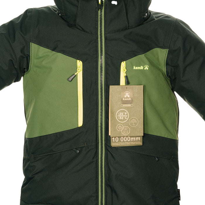 Kamik Max Jacket - Boys' Forest/Vine