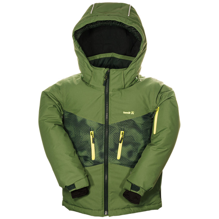 Kamik Jared Jacket - Boys' Vine/Forest