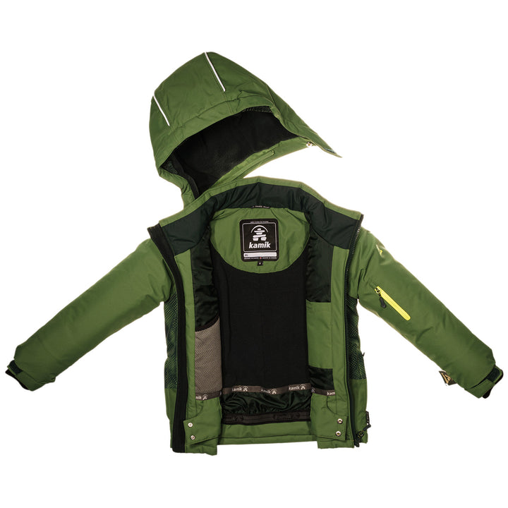 Kamik Jared Jacket - Boys' Vine/Forest