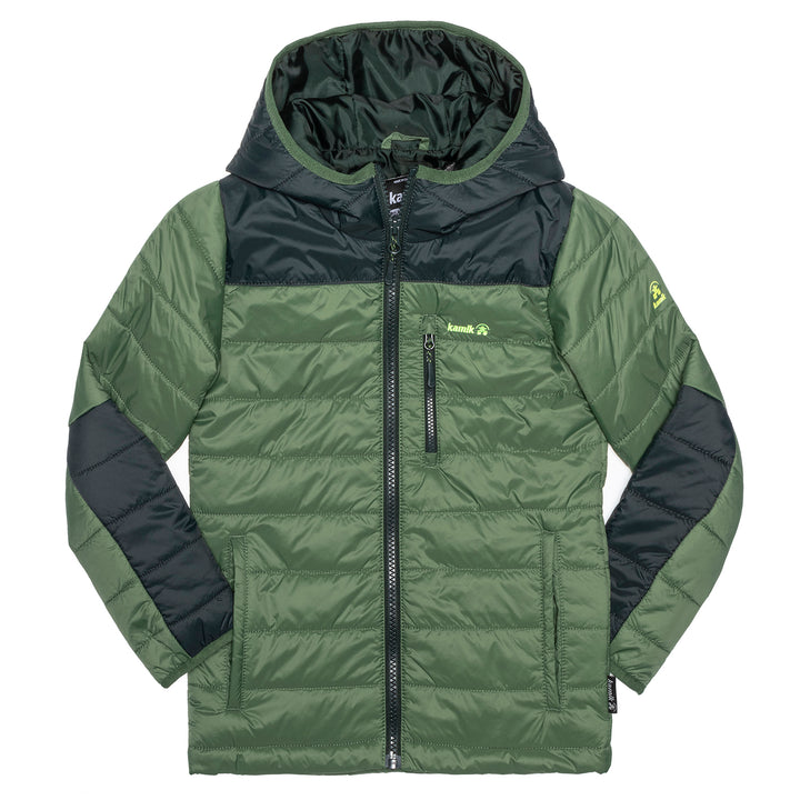 Kamik Canyon Jacket - Boys' Vine/Forest