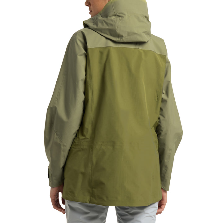 Haglöfs Vassi GORE-TEX Pro Jacket - Women's Olive Green/Thyme Green