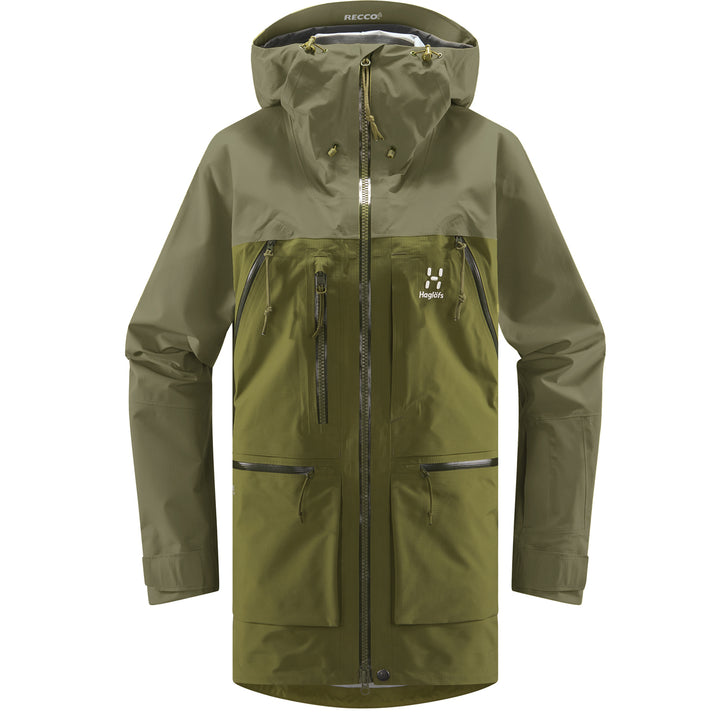 Haglöfs Vassi GORE-TEX Pro Jacket - Women's Olive Green/Thyme Green