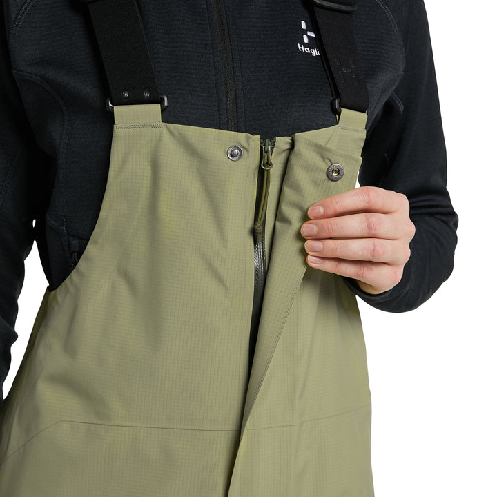 Haglöfs Vassi GORE-TEX Pro Bib Pants - Women's Thyme Green