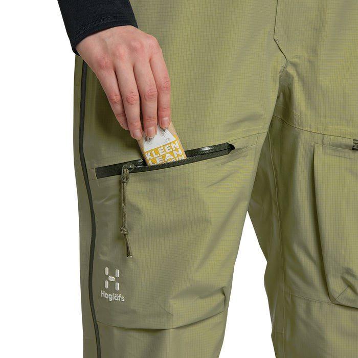 Haglöfs Vassi GORE-TEX Pro Bib Pants - Women's Thyme Green