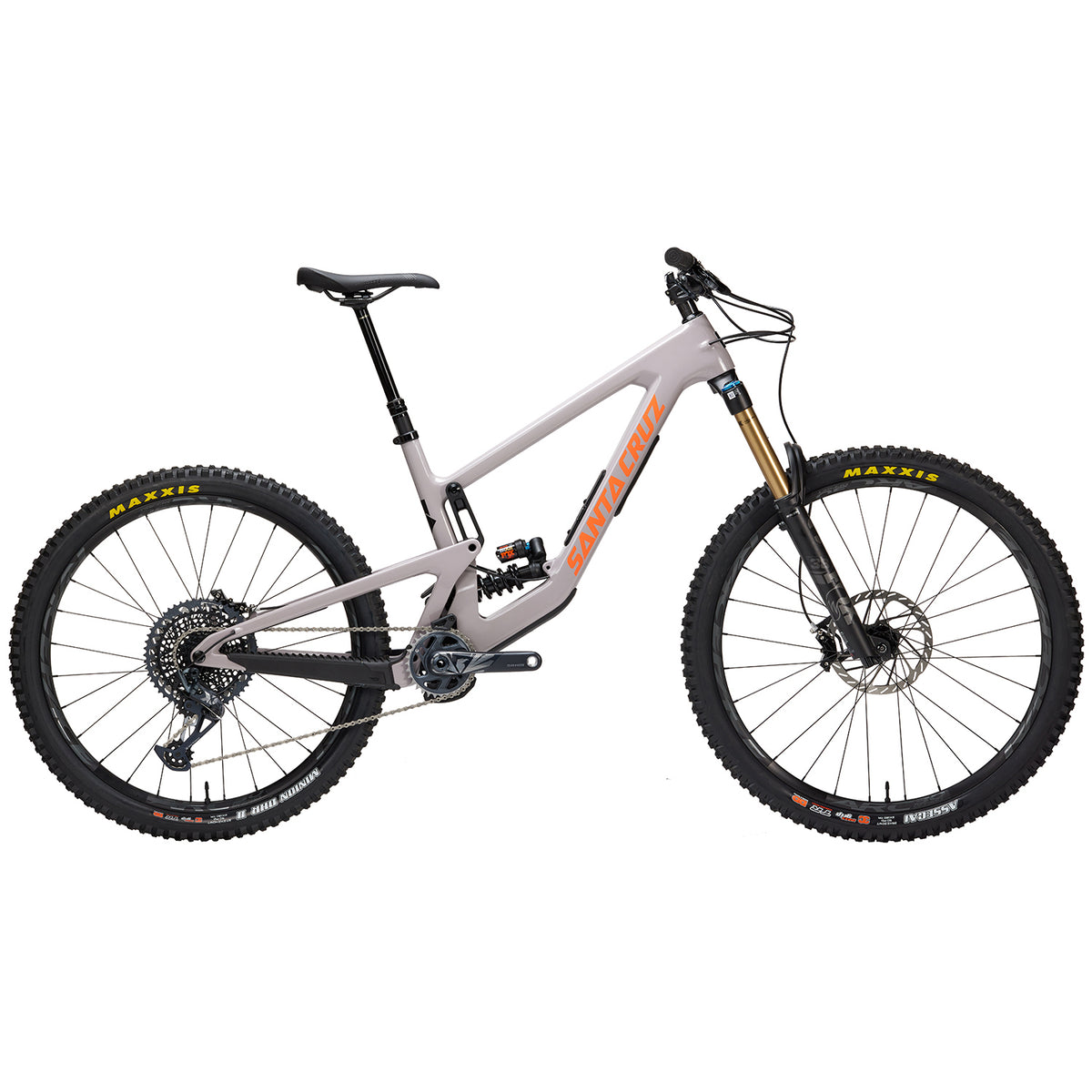 Santa Cruz Bicycles Nomad CC X01 Coil Complete Mountain Bike 2023 Gloss Gypsum