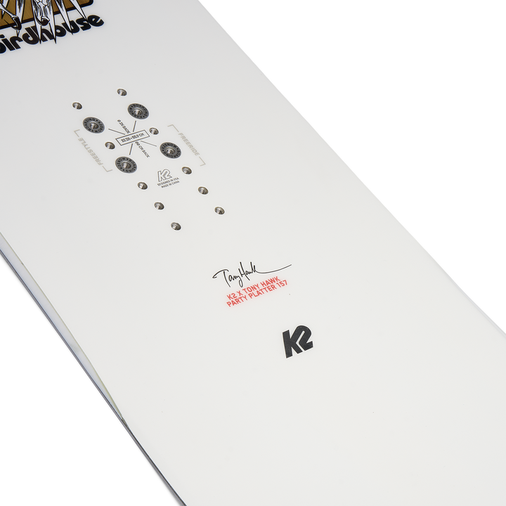 K2 Party Platter x Tony Hawk x Birdhouse Snowboard 2023