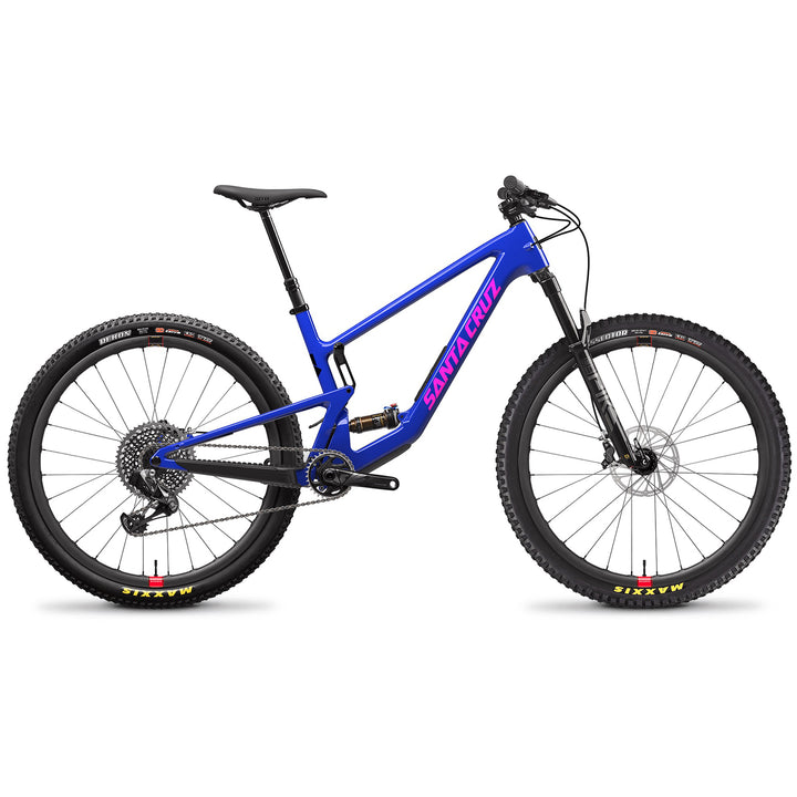 Santa Cruz Bicycles Tallboy 5 CC X01 AXS Reserve Complete Mountain Bike 2023 Gloss Ultra Blue