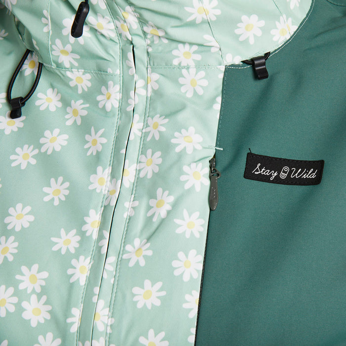 Airblaster Insulated Freedom Suit - Women's Mint Daisy
