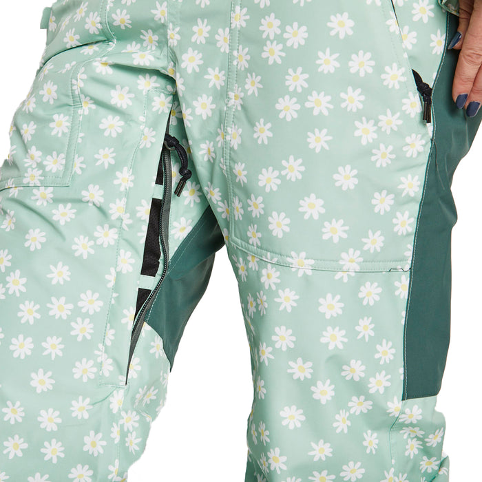 Airblaster Insulated Freedom Suit - Women's Mint Daisy