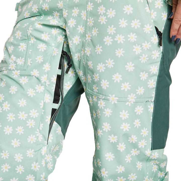Airblaster Insulated Freedom Suit - Women's Mint Daisy