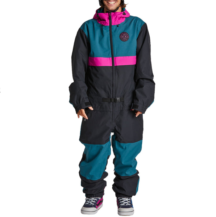 Airblaster Kook Suit - Men's Spruce/Magenta