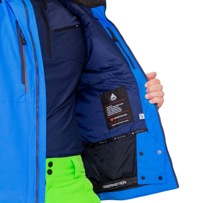 Obermeyer Foundation Tall Jacket - Men's Winter Sky