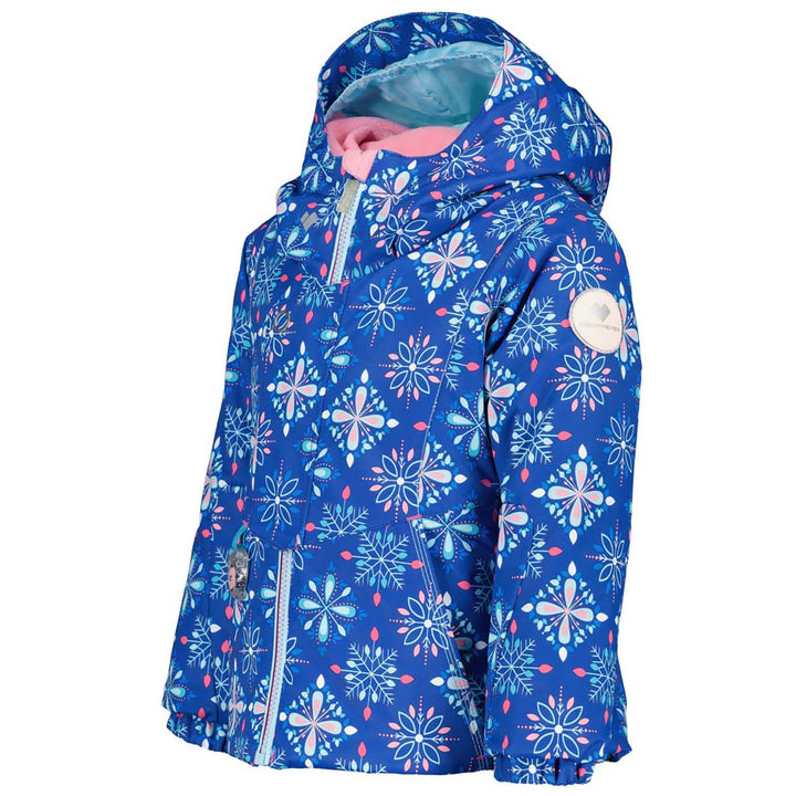 Obermeyer Livia Jacket - Toddler Girls' Blue Snowflakes