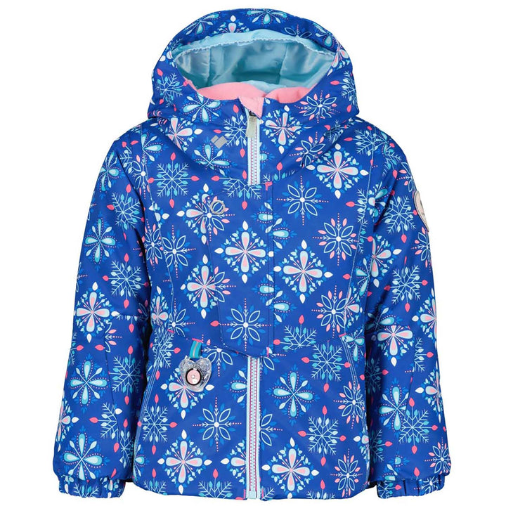 Obermeyer Livia Jacket - Toddler Girls' Blue Snowflakes
