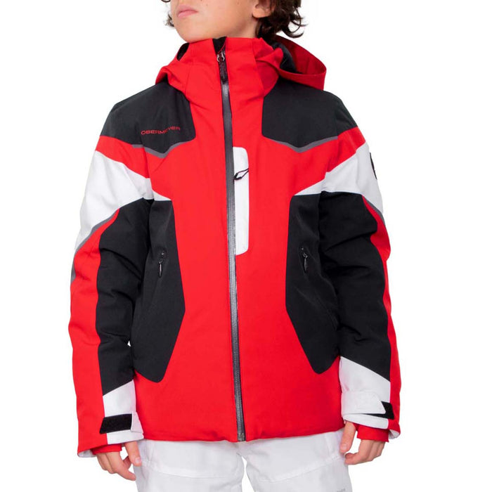 Obermeyer Mach 13 Jacket - Boys' Brakelight