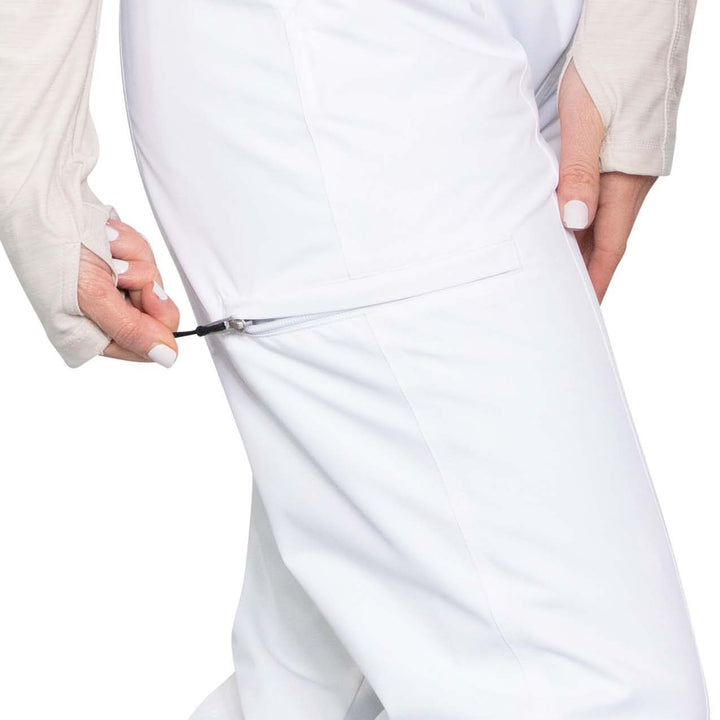 Obermeyer Malta Tall Bib Overalls - Women's White