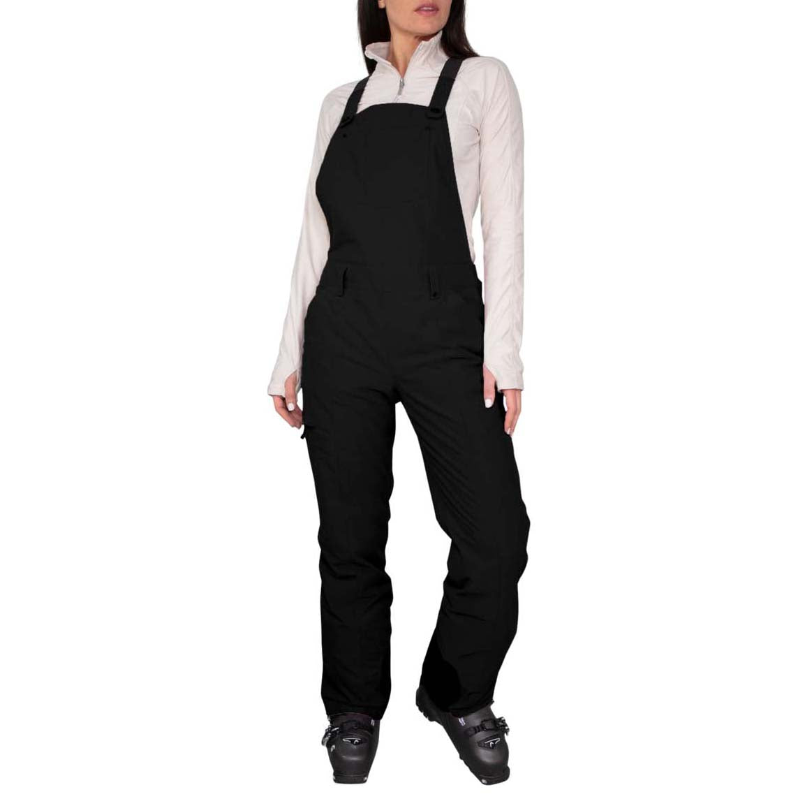 Obermeyer Malta Tall Bib Overalls - Women's Black
