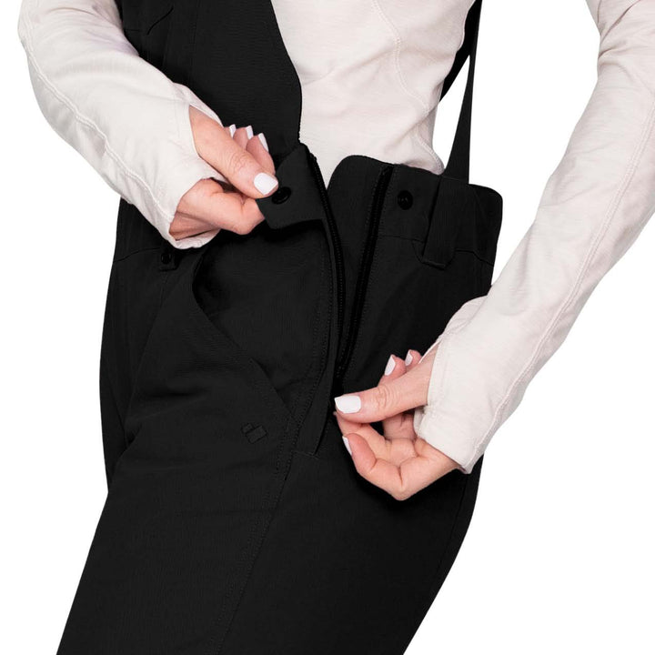 Obermeyer Malta Tall Bib Overalls - Women's Black
