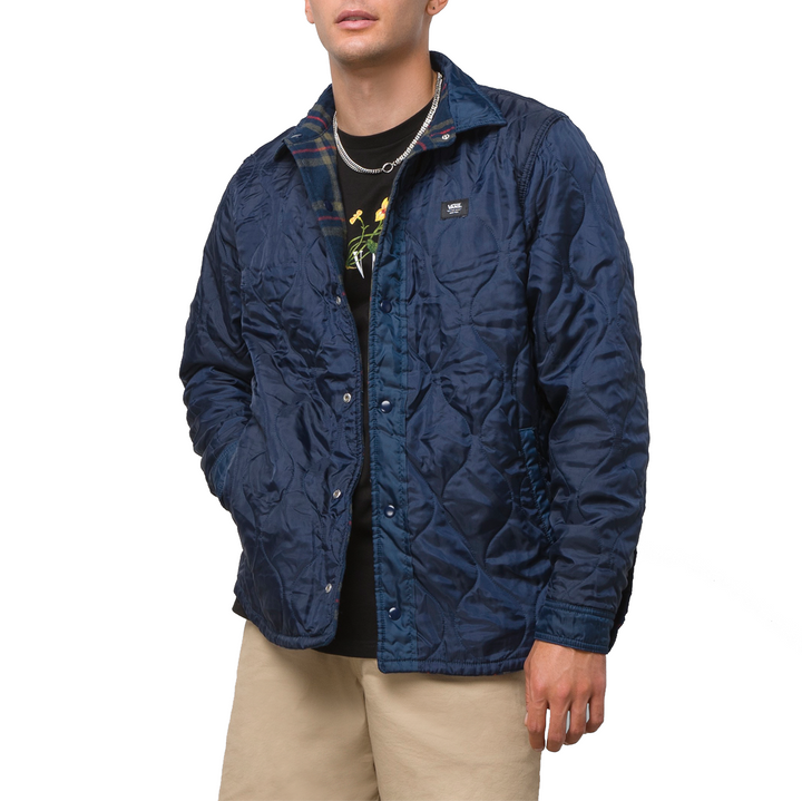Vans Brickell Shirt Jacket - Men's Dress Blues