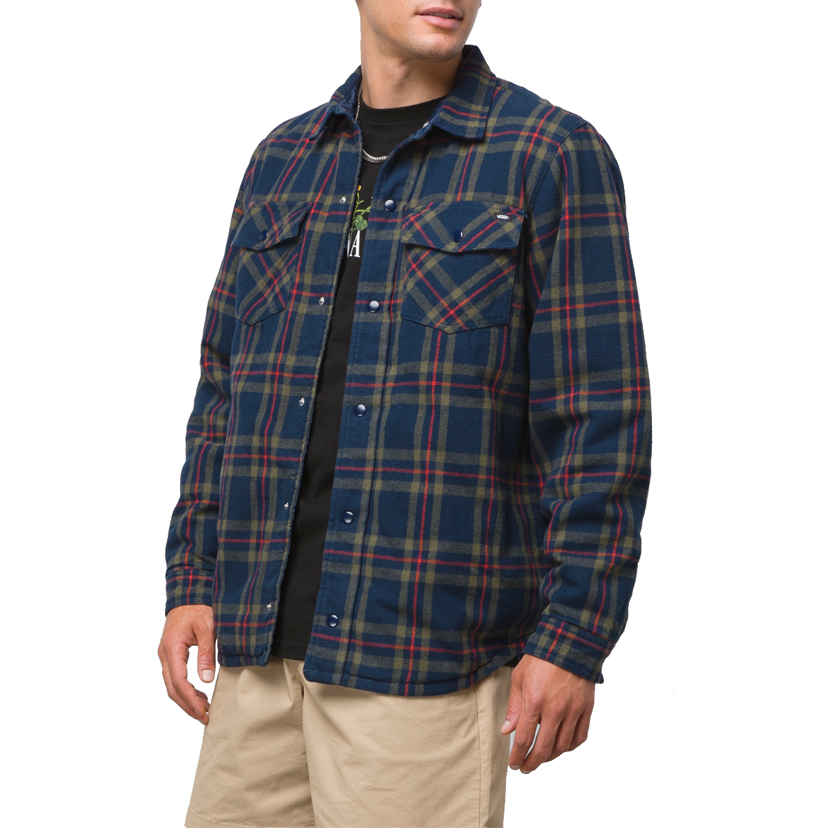 Vans Brickell Shirt Jacket - Men's Dress Blues