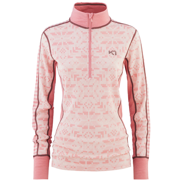 Kari Traa Else Wool Half Zip Top - Women's Dream