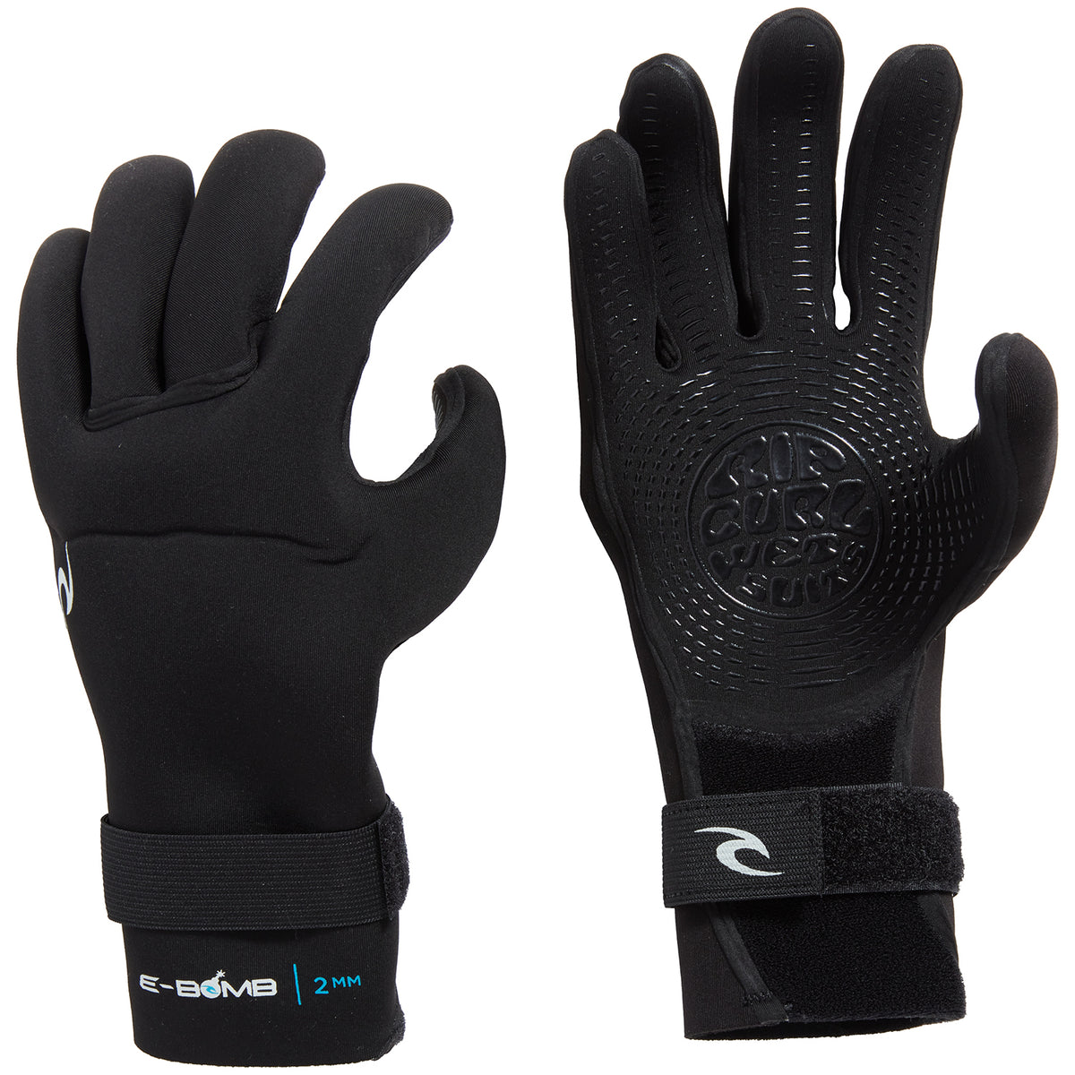 Rip Curl 2mm E Bomb Stitchless Wetsuit Gloves Black