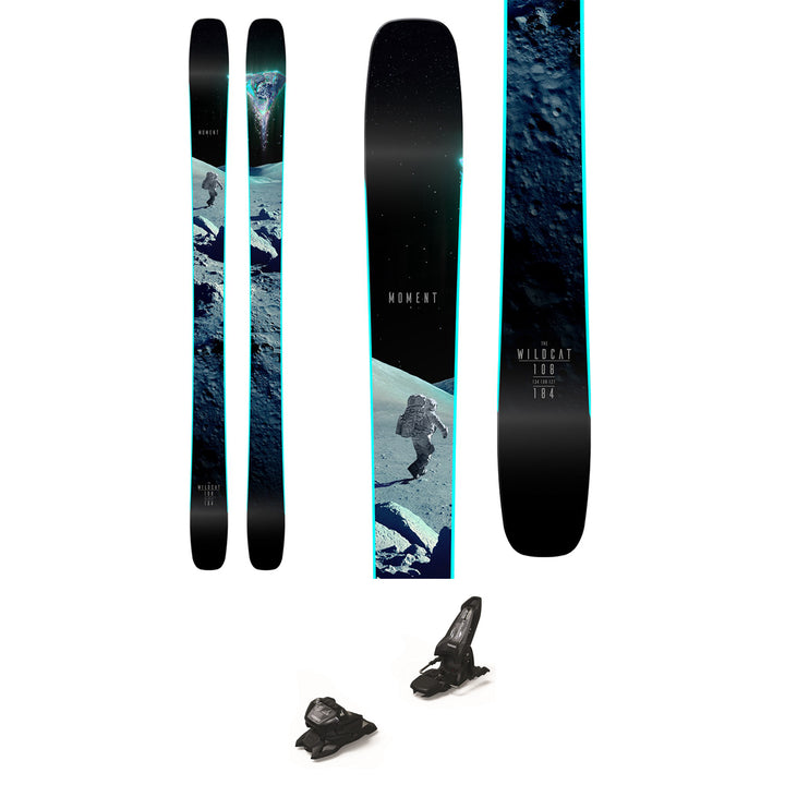 Moment Wildcat 108 Skis + Marker Griffon 13 Demo Bindings 2020